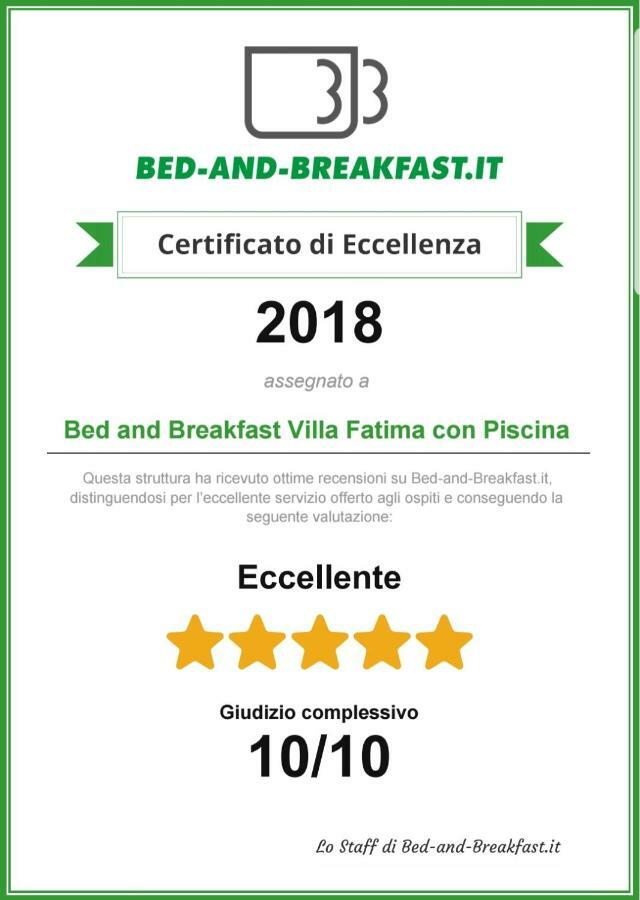 Bed And Breakfast Villa Fatima Trani Kültér fotó
